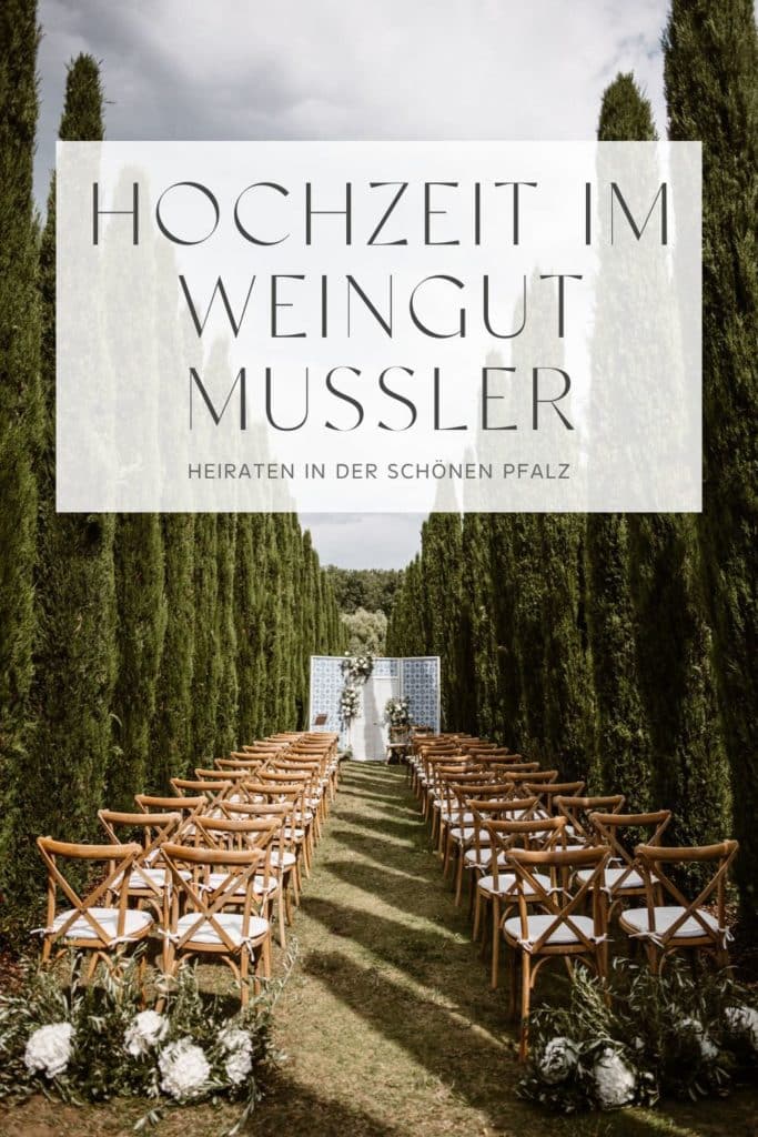 Heiraten im Weingut Mussler