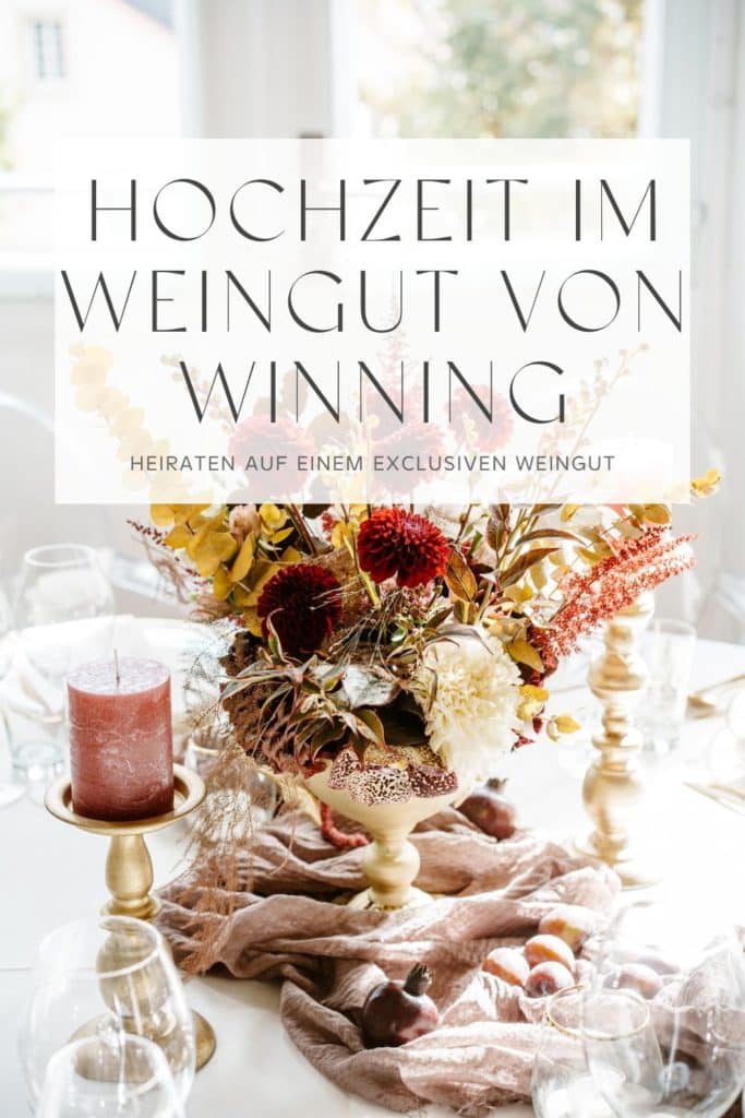 Hochzeit im Weingut von Winning
